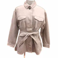 グローバルワーク GLOBAL WORK ミリタリージャケット F ベージュ /YK