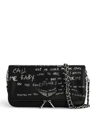 ザディグ エ ヴォルテール レディース バッグ ショルダーバッグ Zadig Voltaire Rock Graffiti Crossbody Black ブラックのサムネイル