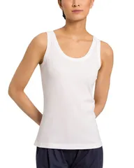 ハンロ レディース トップス タンクトップ Hanro Sleep Lounge Tank Top White ホワイトのサムネイル