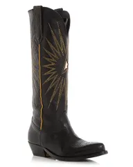 ゴールデングース レディース シューズ ブーツ・レインブーツ Golden Goose Unisex Wish Star Western Boots Black ブラックのサムネイル