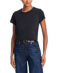 ラグアンドボーン レディース トップス Tシャツ rag bone The Tee Black ブラックのサムネイル