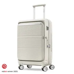 サムソナイト メンズ バッグ スーツケース Samsonite Paralux CarryOn Spinner Stone Grey グレーのサムネイル