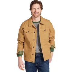 エルエルビーン メンズ アウター ジャケット・ブルゾン LLBeanFlex Utility Truckeregular Jacket Mens Marsh Brown ブラウン