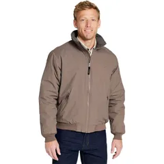 エルエルビーン メンズ アウター ジャケット・ブルゾン LLBean WarmUp Regular Jacket Mens Taupe Brown ブラウン
