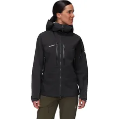 マムート レディース アウター ジャケット・ブルゾン フーデッドジャケット Mammutaiss Pro HS Hooded Jacket Womens Black ブラックのサムネイル
