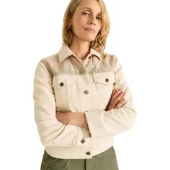 ペンドルトン レディース アウター ジャケット・ブルゾン デニム Pendleton Denim Trucker Jacket Womens Naturalaurel Grove デニムのサムネイル