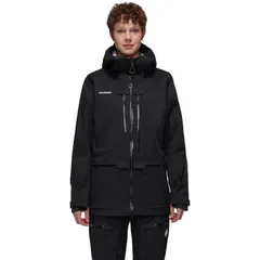 マムート レディース アウター ジャケット・ブルゾン フーデッドジャケット Mammut Haldigrat HS Hooded Jacket Womens Black ブラックのサムネイル