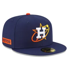 ニューエラ レディース アクセサリー 帽子 Mens New Era Navy Houston Astros 2022 City Connect 59FIFTY Fitted Hat Ast Navy ネイビー