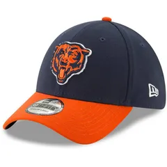ニューエラ レディース アクセサリー 帽子 Mens New Era NavyOrange Chicago Bears Team Classic TwoTone 39THIRTY Flex Hat Brs Navy ネイビー