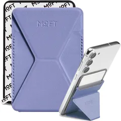 新品 MOFT X 新型 ミニマム版 スマホスタンド Maggsafe非対応 粘着シートタイプ iPhone ケース カバー スタンド＆WALLET 全機種対応 (ウィステリア)