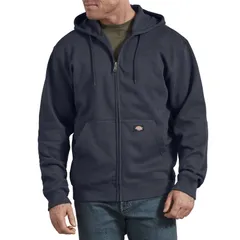 ディッキーズ レディース アウター ジャケット・ブルゾン フリース パーカー Mens Dickies Fleece ZipFront Hoodie Dark Navy ネイビーのサムネイル