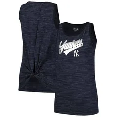 ニューエラ レディース トップス Tシャツ Womens New Era Navy New York YankeespaceDye Active Tank Top Ynk Navy ネイビー