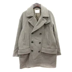 シンプリシテェ Simplicite チェスターコート ダブル 総裏地 グレージュ /MN