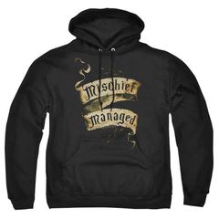 애니메이션 캐릭터 레이디스 아우터 니트 스웨터 파커 Licensed Character Harry Potter Mischief Managed Adult Pull Over