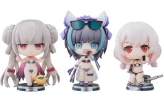 【中古】フィギュア サマー水着 3体セット 「アズールレーン」 デフォルメフィギュア Vol.2