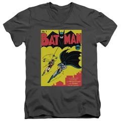アニメキャラクター レディース トップス Tシャツ Licensed Character Batman First Short Sleeve Tshirt Charcoal チャコール