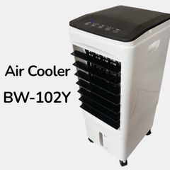 エアークーラー BW-102Y ホワイト 冷風扇 冷風機 6L水タンク リモコン