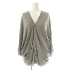 ズッカ zucca ニット カーディガン Vネック M グレー /DF ■OS