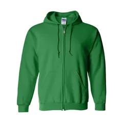 ギルダン レディース トップス Tシャツ スウェット Gildan Heavy Blend FullZip Hooded Sweatshirt Irish Green グリーン