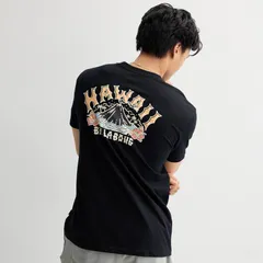 ビラボン レディース トップス Tシャツ グラフィック Mens Billabong Hawaii Short Sleeve Graphic Tee Black ブラック