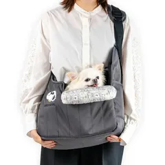 ペットパラダイス キャリーバッグ ペットバッグ 犬 ペット ペットスリング 超小型犬 スヌーピー ジョークール キルティング スリング 408-42353【送料無料】【☆Yuki☆Shop】