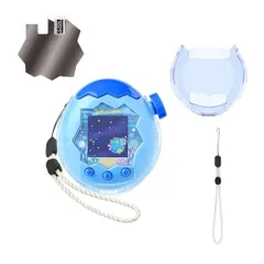 たまごっちパラダイス 専用設計 保護ケース（クリア） - 実機型取りでぴったりフィット、高耐久PC素材、360度全面保護＆無料の紛失防止ストラップと Tamagotchi Paradise スクリーン プロテクターが付属しますkoe 699f82e3