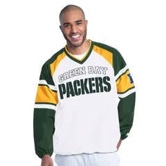 スターター レディース トップス Tシャツ Menstarter White Green Bay Packers Pkr White ホワイトのサムネイル