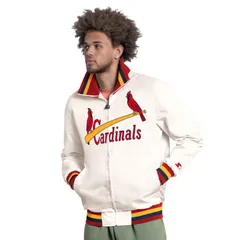 スターター レディース アウター ジャケット・ブルゾン キャップ ロゴ Menstarter White St Louis Cardinals The Captain Cooperstown Logoのサムネイル