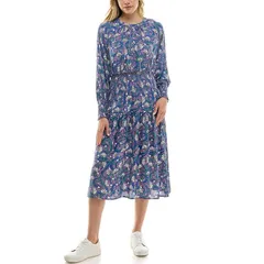 ニコルミラー レディース トップス ワンピース プリント Womens Nicole Miller Lora Long Sleeve Printedress No Colorのサムネイル