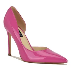 ナインウェスト レディース シューズ パンプス ヒール Nine West Folowe Womens Higheels Dark Pink Patent ピンク