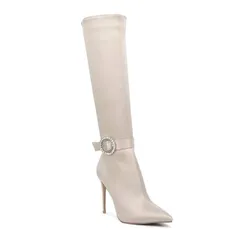 ロンドンラグ レディース シューズ ブーツ・レインブーツ ベスト London Rag Lovestruck Womenstiletto KneeHigh Boots Beige ベージュ