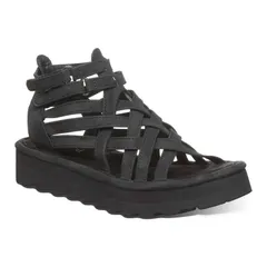 ベアパウ レディース シューズ サンダル プラットフォーム Bearpaw Prominence Womens Platform Gladiator Sandals Black ブラックのサムネイル