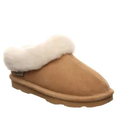 ベアパウ レディース シューズ サンダル スエード Bearpaw Brina Girls Suede SlipOn Slippers Iced Coffee コーヒーのサムネイル