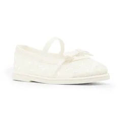 マッデンガール レディース シューズ サンダル メッシュ madden girl MTMESHIE Girls Bow Accent SlipOn Flats White Mesh ホワイト