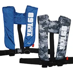 ラムセス 自動膨脹式フローティングベスト グレーカモ LJ-1877【送料無料】【☆Yuki☆Shop】