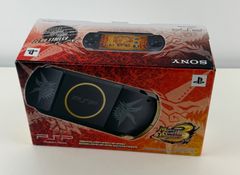 미품 PSP3000 몬스터 헌터 3rd 헌터스 모델 본체 몬한 정규품 완비품