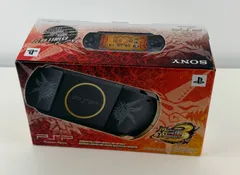 美品 PSP3000 モンスターハンター 3rd ハンターズ モデル 本体 モンハン 正規品 完備品