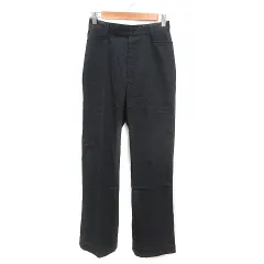 エムケー ミッシェルクラン MK MICHEL KLEIN スラックスパンツ ウール ブーツカット 38 チャコールグレー /MS