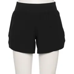 Tek Gear レディース ボトムス ハーフパンツ・ショーツ ショートパンツ Womens Tek Gear 5Inch MultiPurpose Shorts Mineral Black ブラック