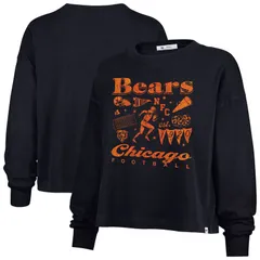 フォーティセブンブランド レディース トップス Tシャツ 47 Brand Womens 47 Navy Chicago Bears Team Collage Sydney Long Sleeve TShirt Brs Navy ネイビー