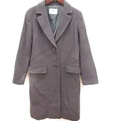 N.Natural Beauty Basic N.ナチュラルビューティーベーシック チェスターコート 総裏地 ウール S チャコール /RT