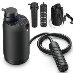 ナノフォーマーPRO 電動ミルクフォーマー ブラック電気ケトル 透明フタ
