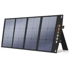 【2024年最新バージョン】BALDR ソーラーパネル 120W 最新型ETFE 地震防災対策 ソーラーチャージャー 高転換率 DC出力 折り畳み式ポータブル電源充電器(22V 5.5A) USB出力 スマホやタブレット充電【送料無料】【☆Yuki☆Shop】