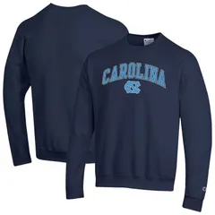 チャンピオン レディース トップス Tシャツ スウェット ロゴ ヒール Mens Championavy North Carolina Tar Heels Arch Over Logo Pullover Sweatshirt Unc Navy ネイビー