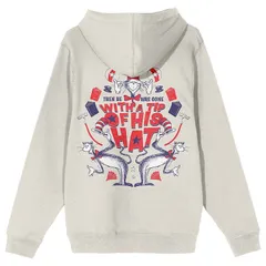 アニメキャラクター メンズ トップス Tシャツ パーカー グラフィック Licensed Character Mens Dr Suess The Cat In The Hat With A Tip Of His Hat Graphic Hoodie No Co