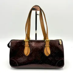 LOUIS VUITTON ルイ ヴィトン モノグラムヴェルニ ローズウッド アベニュー ショルダーバッグ ハンドバッグ トートバッグ アマラント M93510 2Y6667