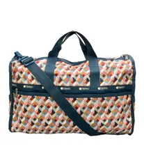 美品 レスポートサック ボストンバッグ ショルダーバッグ 2WAY 斜め掛け レディース LeSportsac