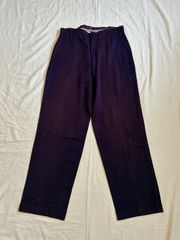50s 60s 鬼フェード ナス紺 レーヨン ギャバジン スラックス パンツ 50s 60s 鬼フェード ナス紺 レーヨン ギャバジン スラックス パンツ
