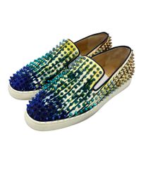 クリスチャンルブタン スリッポン スタッズ メンズ SIZE 43 1/2 (28.5cm) Christian Louboutin