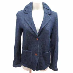 メルシーボークー mercibeaucoup ジュヴゾンプリ jevous enprie! テーラードジャケット 総裏地 1 S 紺 ネイビー /YK